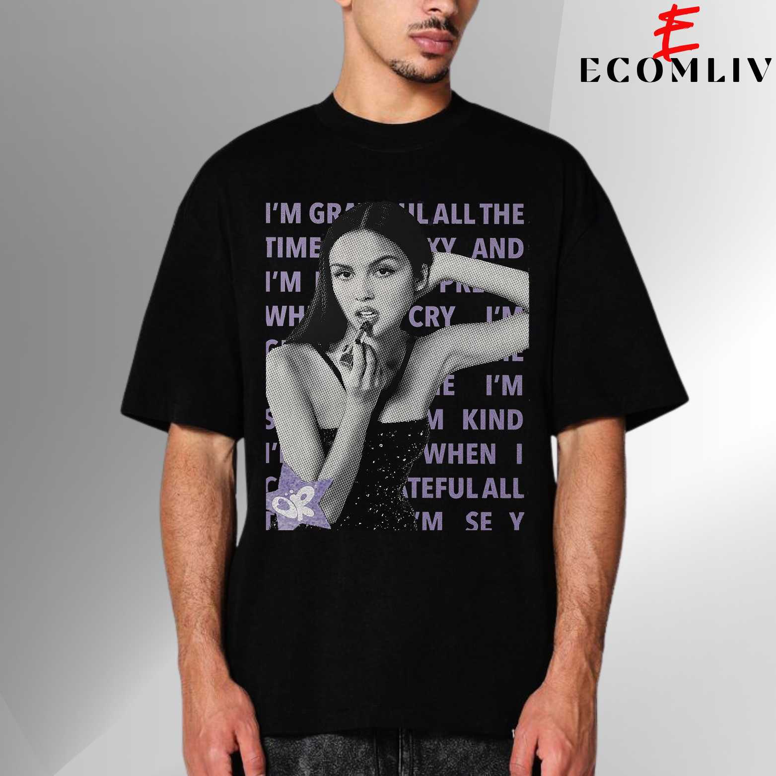 Olivia Rodrigo Retro T-Shirt, Pop Streetwear Tee